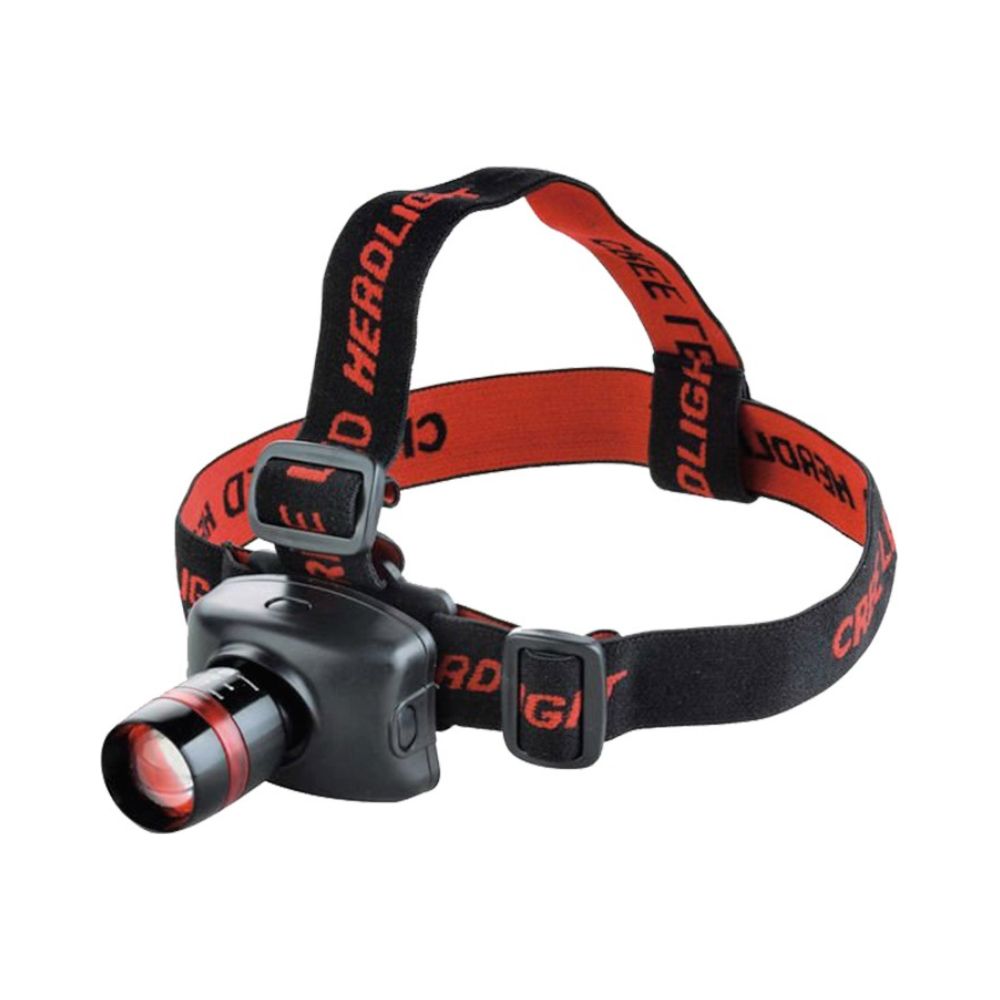 LED fejlámpa, 3 W, 120 Lumen, cseppálló/ 3 funkció