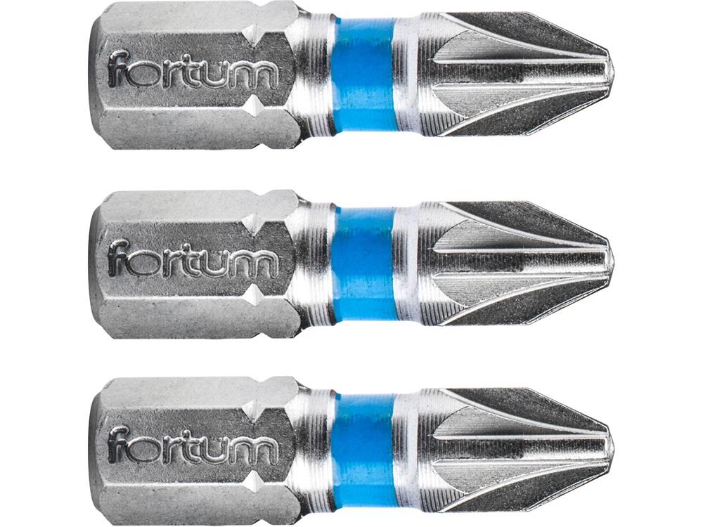 Behajtóhegy PZ, 3 db, S2 acél; PZ 3×25mm, bliszteren