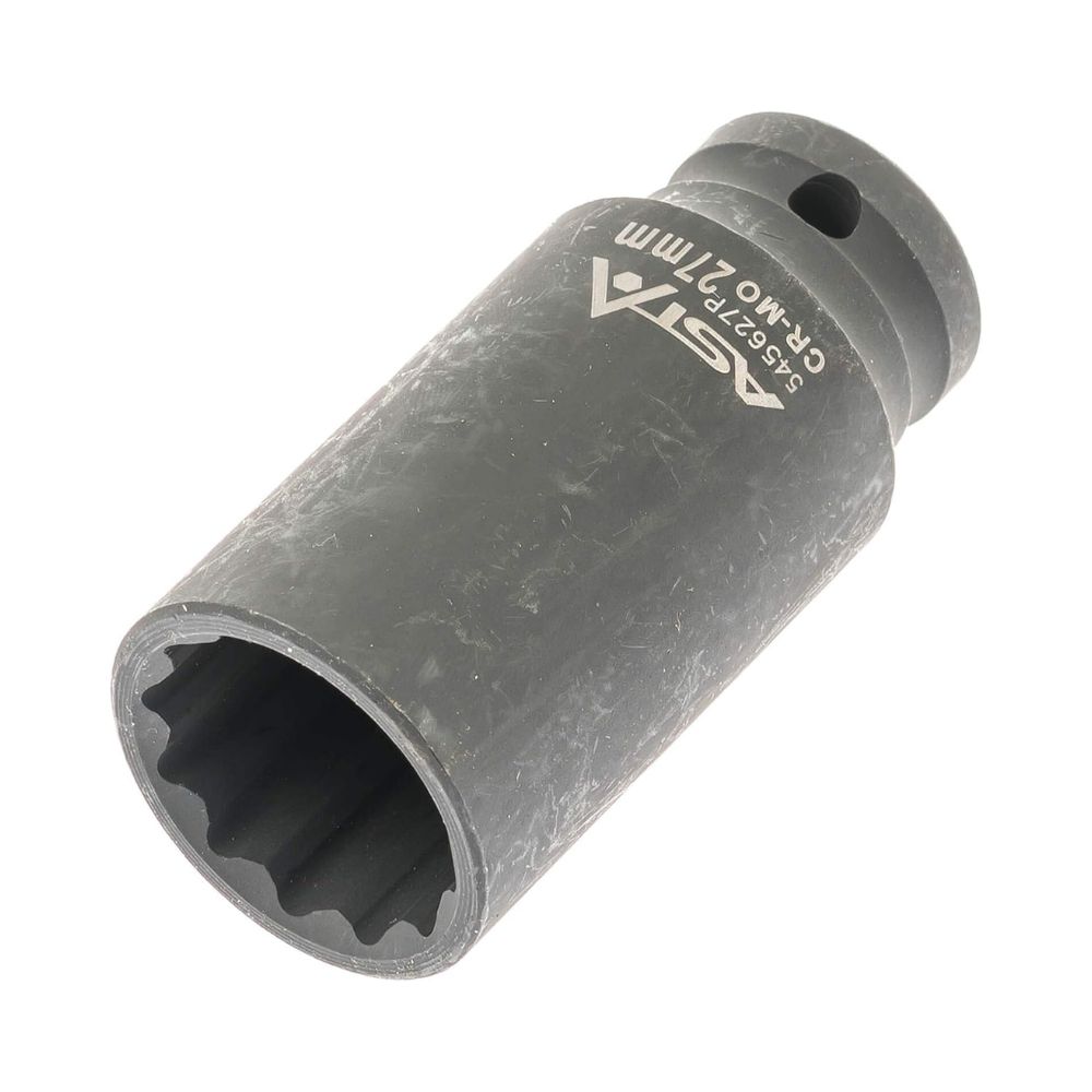 Hosszú gépi dugókulcs 12 szögű 1/2″ 27mm