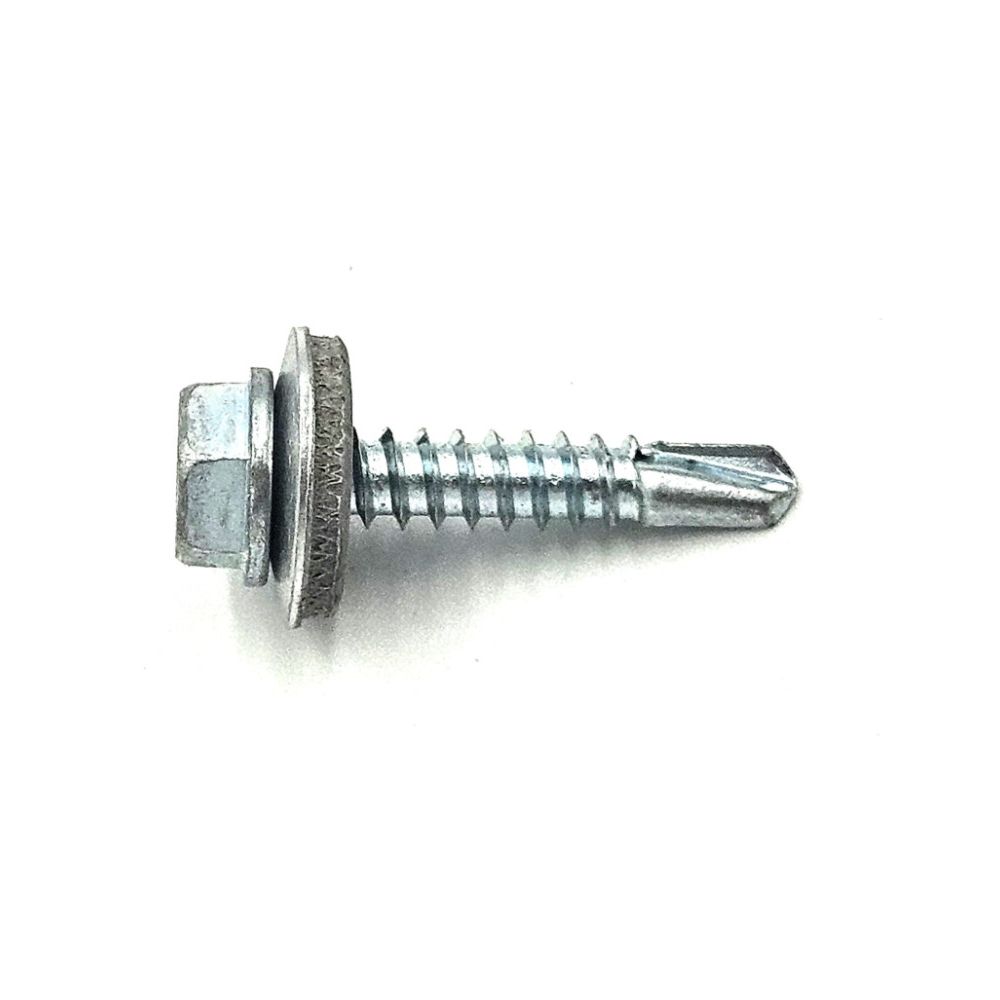 4,8×55 mm hatlf önfúró lemezcsavar fém-EPDM alátéttel / 25db-Bliszterben
