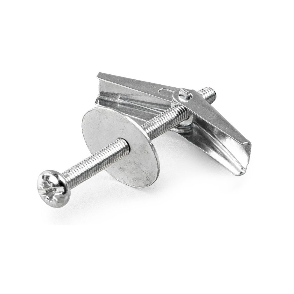 Rugós szétnyíló billenőanya, D-fejű M3x50mm-es csavarral / 6db