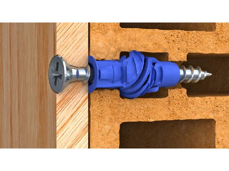 Rawlplug nagyteljesítményű univerzális nylon dübel szett