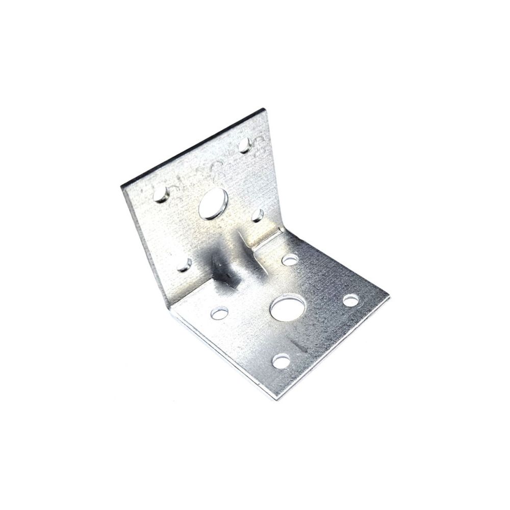 50x50x50 mm erősített egyenlő szárú sarokösszekötő,lv:2,0 mm