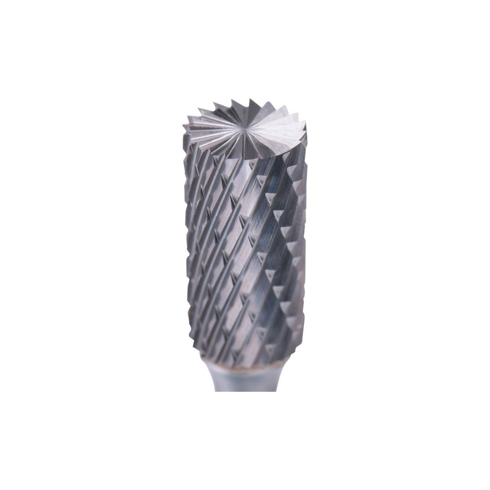 Keményfém turbómaró (rotormaró), hengeres, átmérő 12×25mm/szár 6mm, keresztfogazás