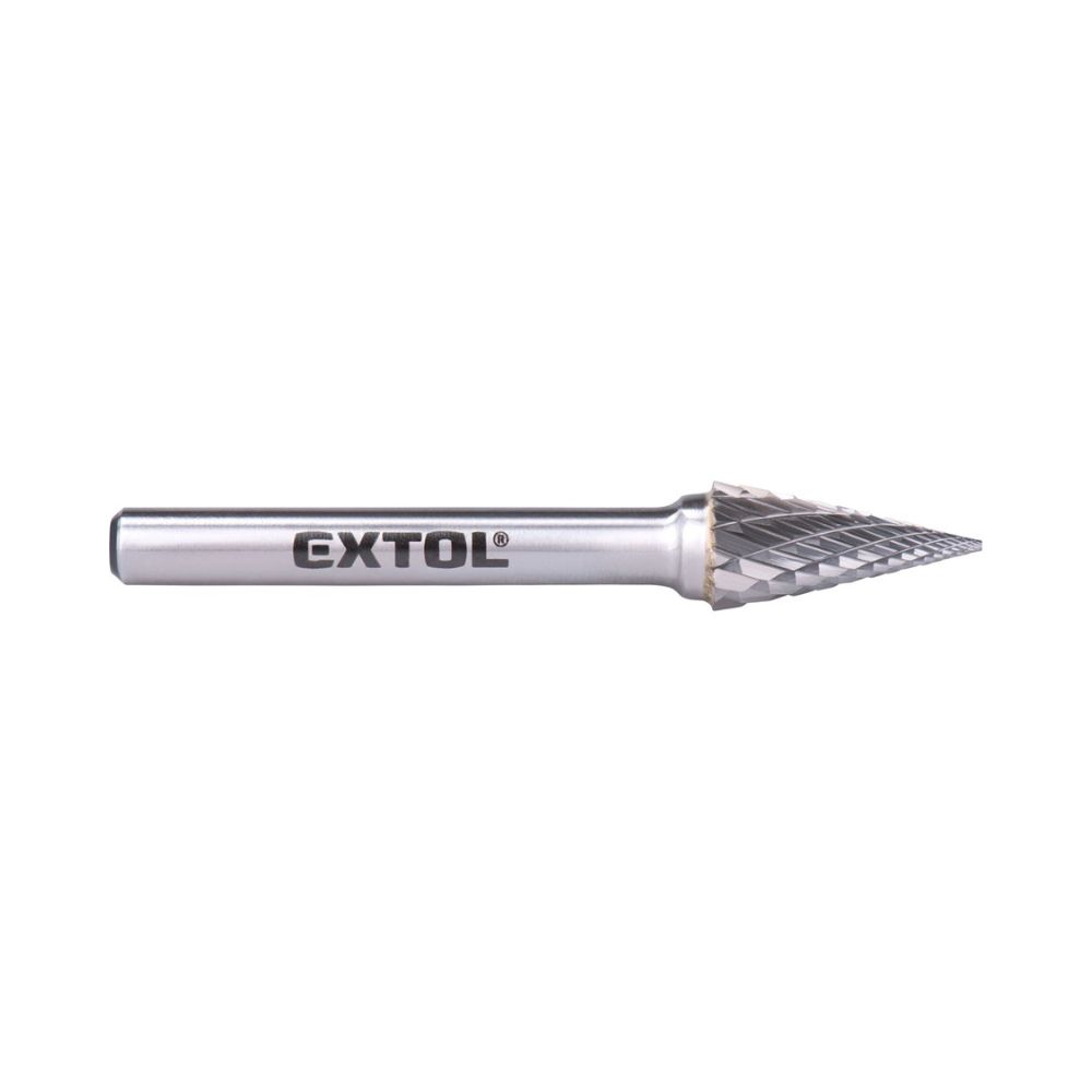 Keményfém turbómaró (rotormaró), kúpos, hegyes orrú, átmérő 10×20mm/szár 6mm