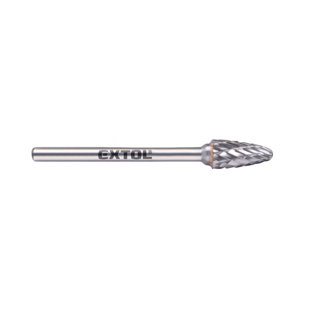 Mini keményfém turbómaró (rotormaró), íves, kerek orrú, átmérő 6×13mm/szár 3mm, keresztfogazás