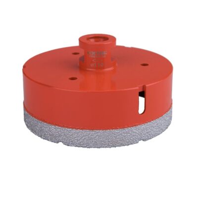Körkivágó csempére, gyémánt vágóél; 110 mm × M14, sarokcsiszolóba fogható