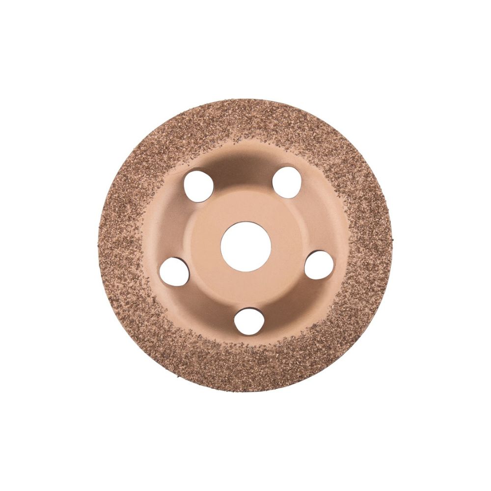 Keményfém szemcsés csiszoló korong; 125mm, P46