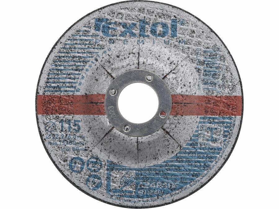 Csiszoló korong acélhoz, kék; 115×6,0×22,2mm, max 13300 ford/perc
