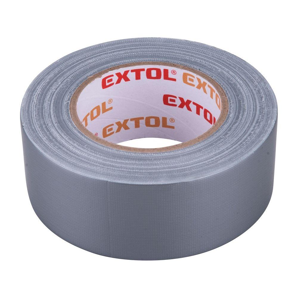 Ragasztószalag textiles, szürke, 50mm×50m (hobby szalag / duckt tape)