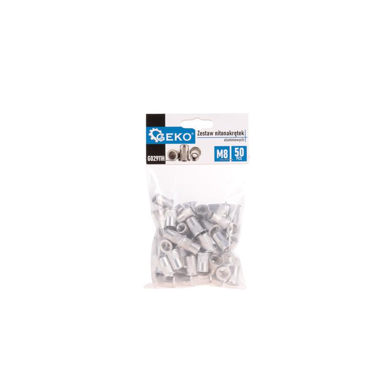 Szegecsanya készlet M8 50 részes