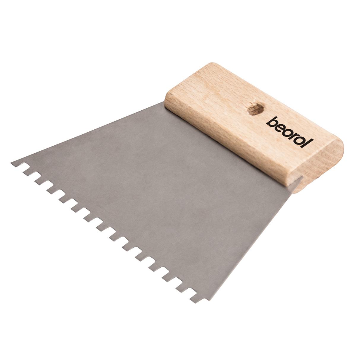 Fogazott spatulya, burkoló, 180mm