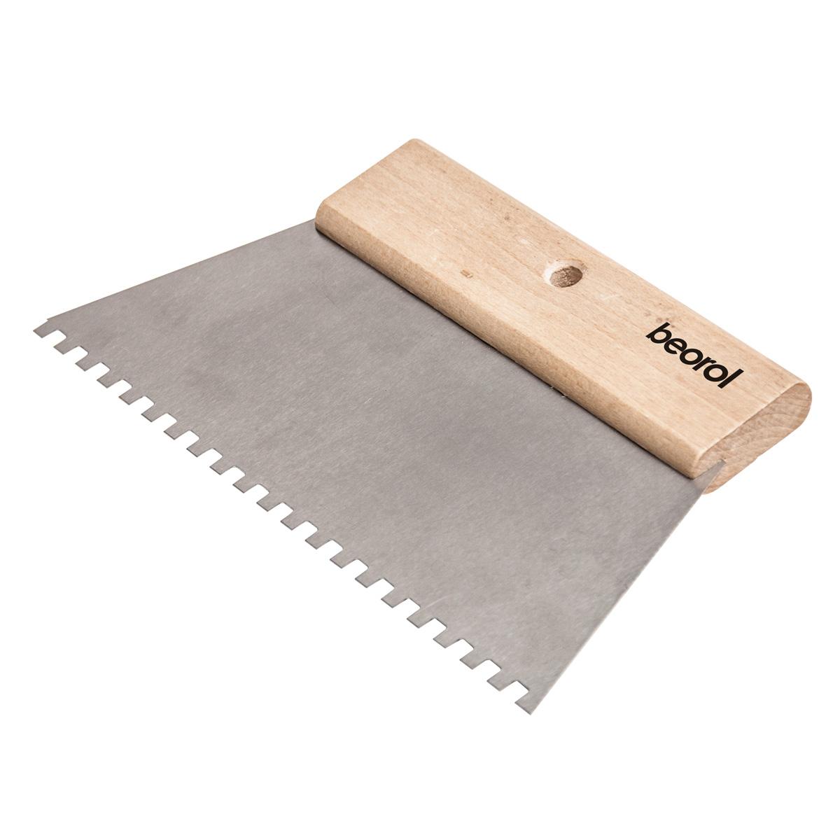 Fogazott spatulya, burkoló, 250mm