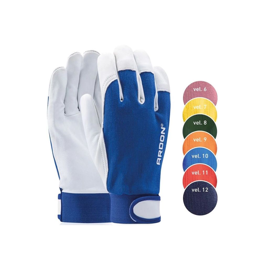 Kombinált kecskebőr kesztyű ARDON®HOBBY 11/2XL