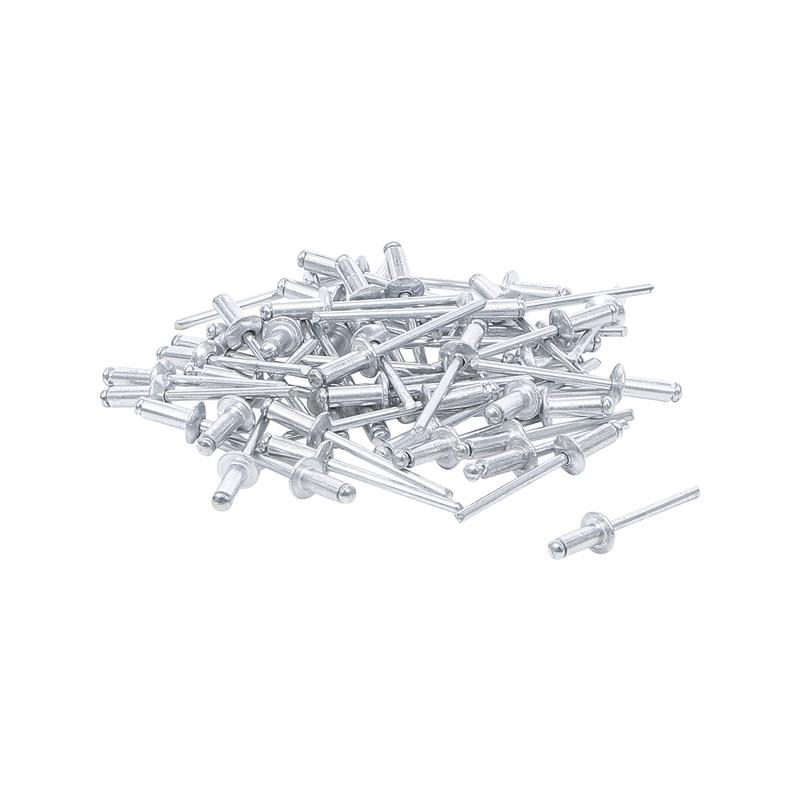 Popszegecs készlet Ø4,8mm 50 részes