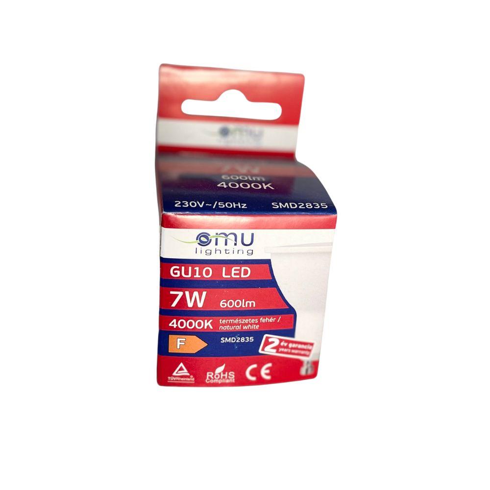 OMU Lighting LB LED izzó GU10 spot 7W 600lm 4000K természetes fehér