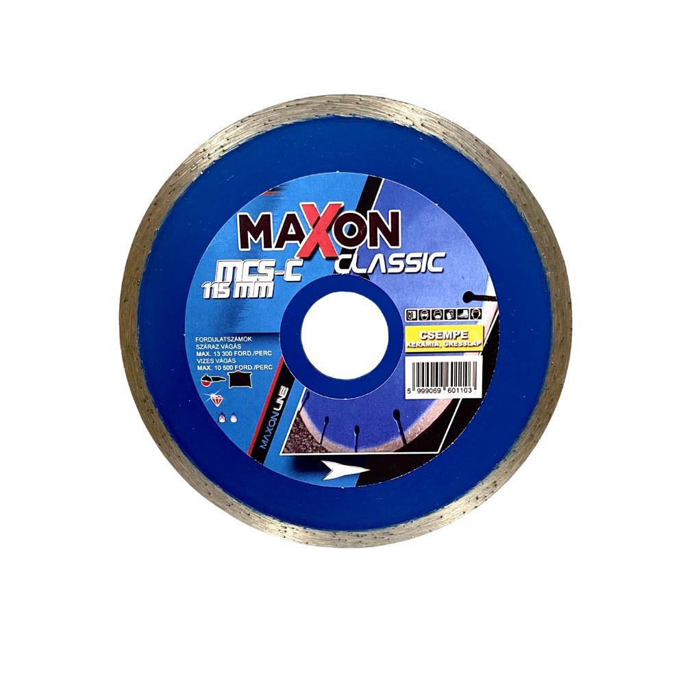 Maxon csempe CLASSIC 115×22,2×5 mm gyémánt vágótárcsa