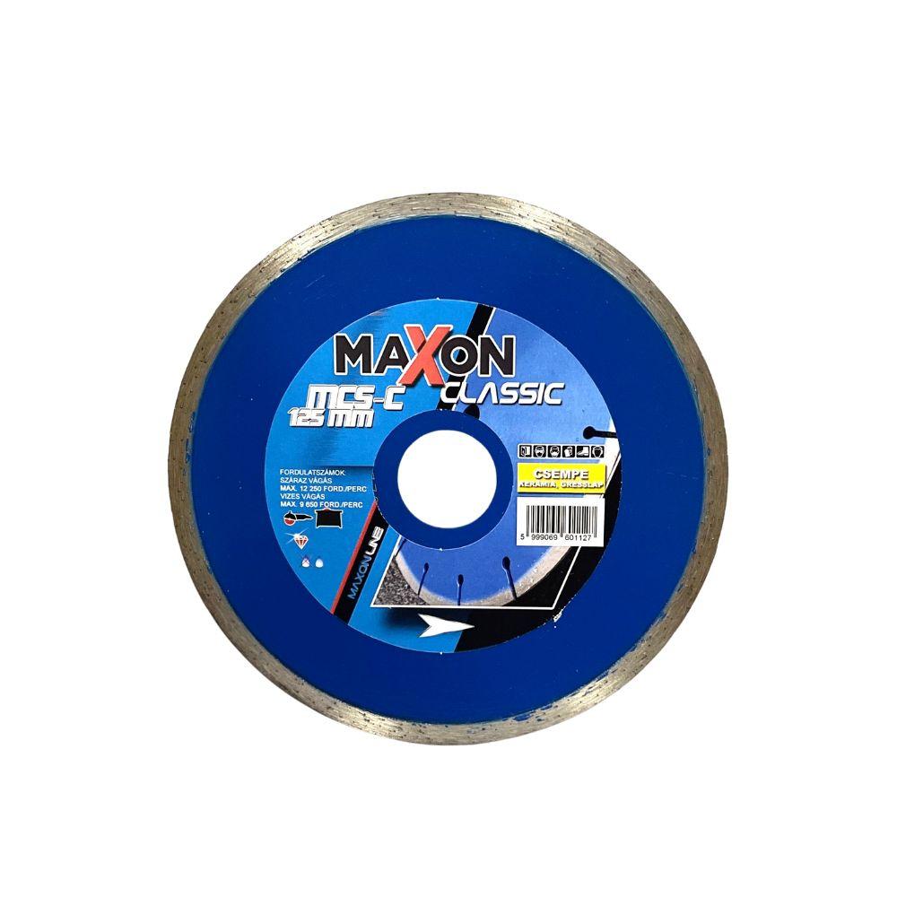 Maxon csempe CLASSIC 125×22,2×5 mm gyémánt vágótárcsa
