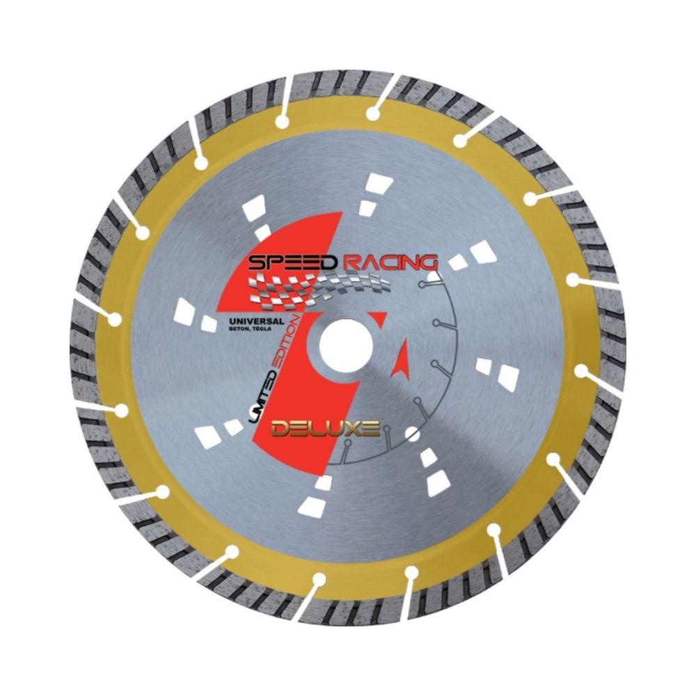 Speed Racing Slant turbó 230×22,2×10 mm gyémánt vágótárcsa, univerzális