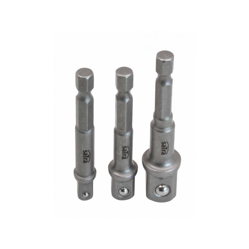 Dugókulcs átalakító készlet fúrógéphez 1/4″, 3/8″, 1/2″